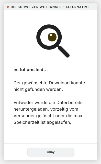 Schritt 11: Falls der Download nicht mehr verfügbar ist